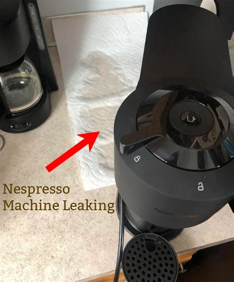 How To Fix A Nespresso Machine That Is Leaking。